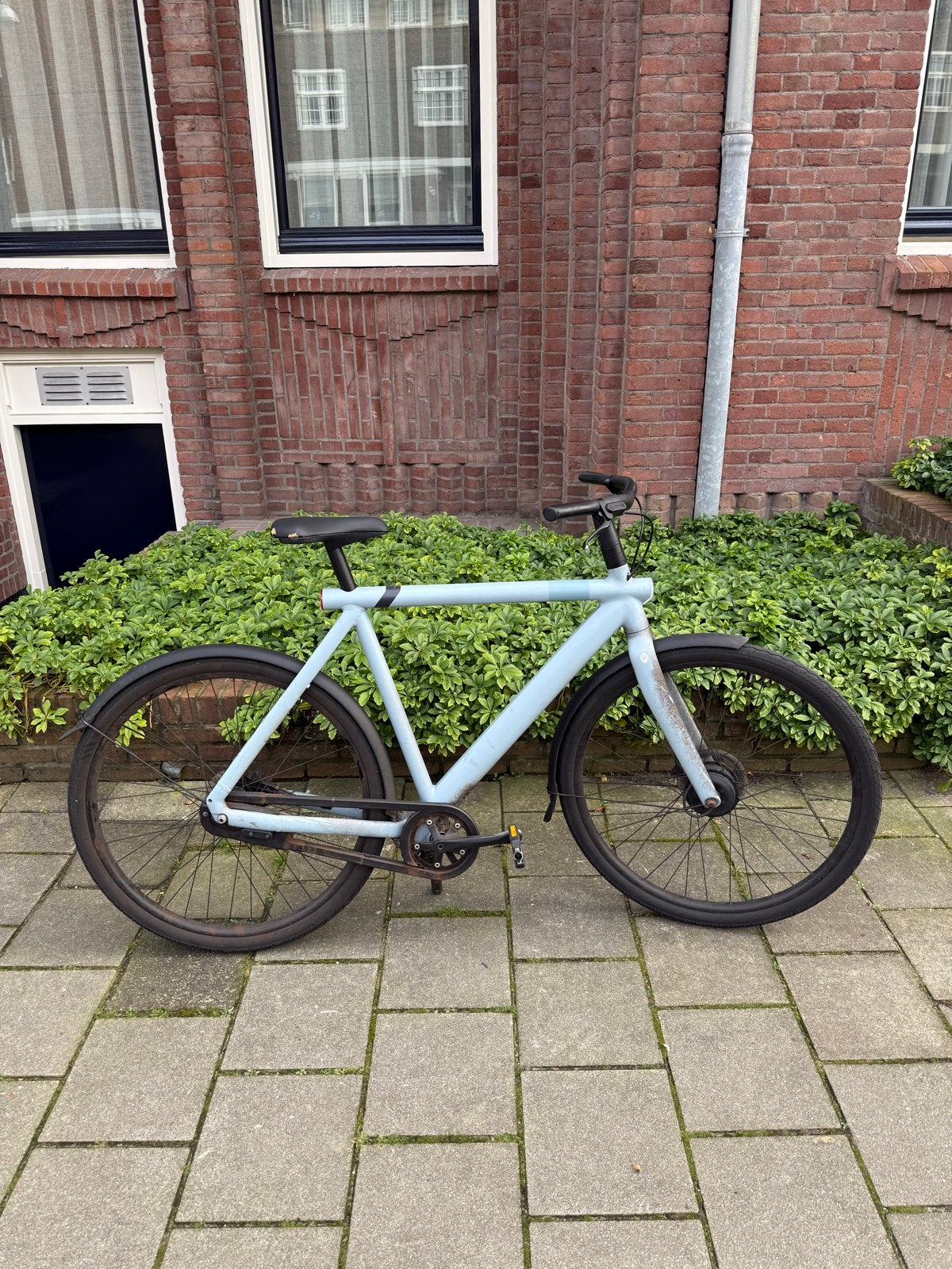 VanMoof S3 Lichtblauw incl nieuw zadel, Ophalen, Gebruikt, 50 km per accu of meer, Vanmoof
