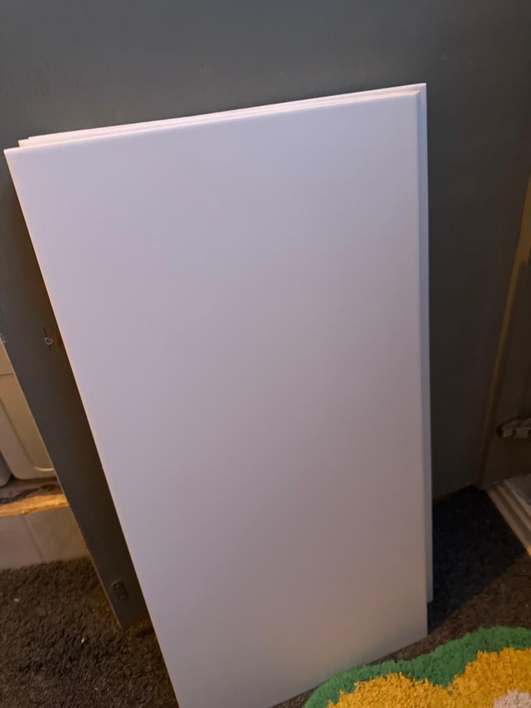 Witte wandtegels 30x60 cm - 1 doos + 4 losse tegels, Doe-het-zelf en Verbouw, Tegels, Ophalen, 40 tot 60 cm, Nieuw, Minder dan 5 m²