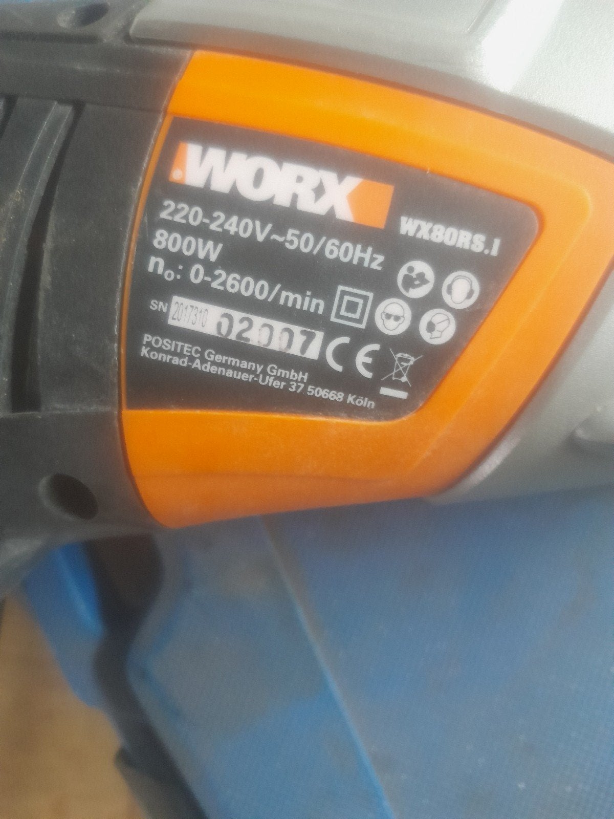 te koop workx recipro zaag, Ophalen, Zo goed als nieuw, Zaag, Overige merken