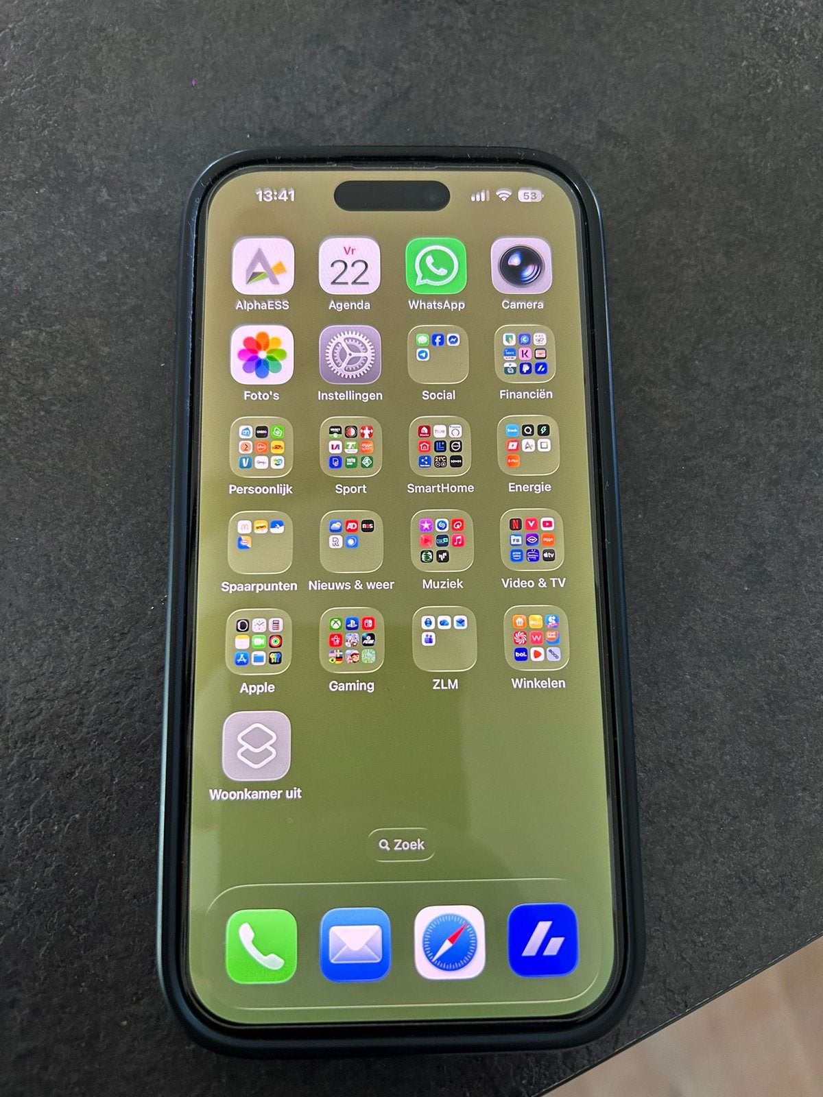 Apple iPhone 15 pro 128GB, 128 GB, Zwart, Ophalen of Verzenden, Zo goed als nieuw