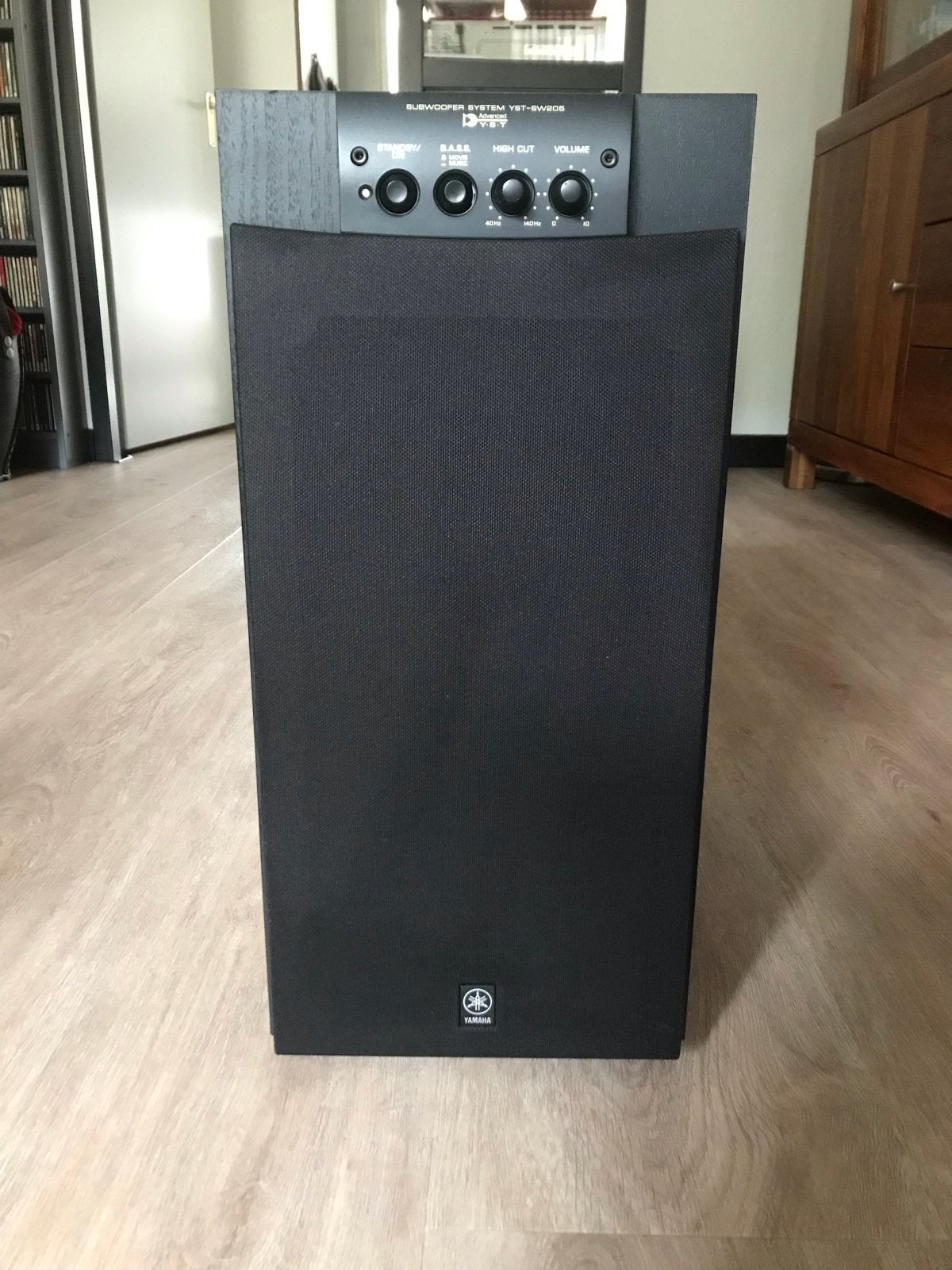 Yamaha YST-SW205 Subwoofer - Krachtige Bass, Gebruikt, Subwoofer, Yamaha, Geschikt voor surround/home cinema