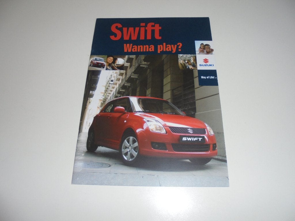 brochure Suzuki Swift  2008, Boeken, Ophalen of Verzenden, Nieuw, Overige merken
