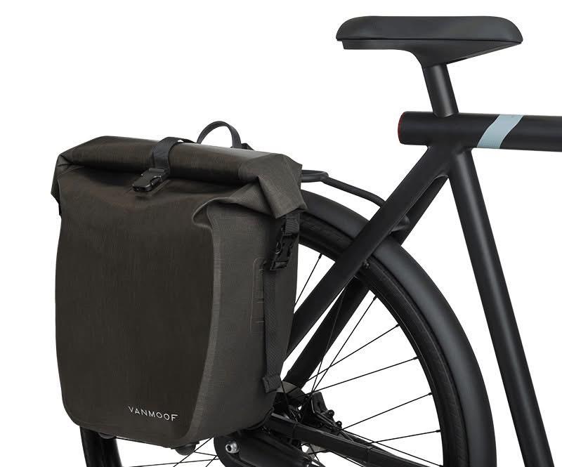 VANMOOF Fietstas + Bagagedrager Als Nieuw! Rearcarrier Tas, Fietsen en Brommers, Fietsaccessoires | Fietstassen, Ophalen of Verzenden