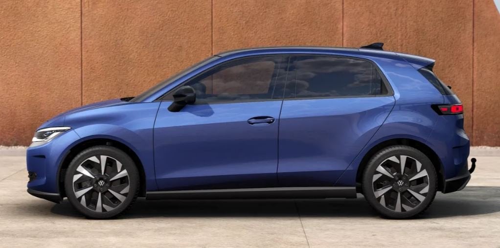 Volkswagen ID. Polo Style First Edition 52 kWh !Profiteer oo, Stof, Zwart, Blauw, 1476 kg