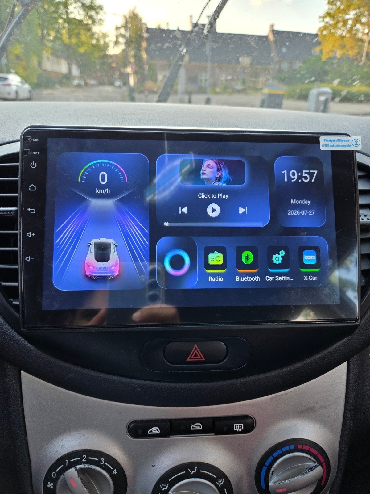 Carplay/Android Auto Hyundai i10 MET ACHTERUITRIJDCAMERA, Ophalen of Verzenden, Nieuw