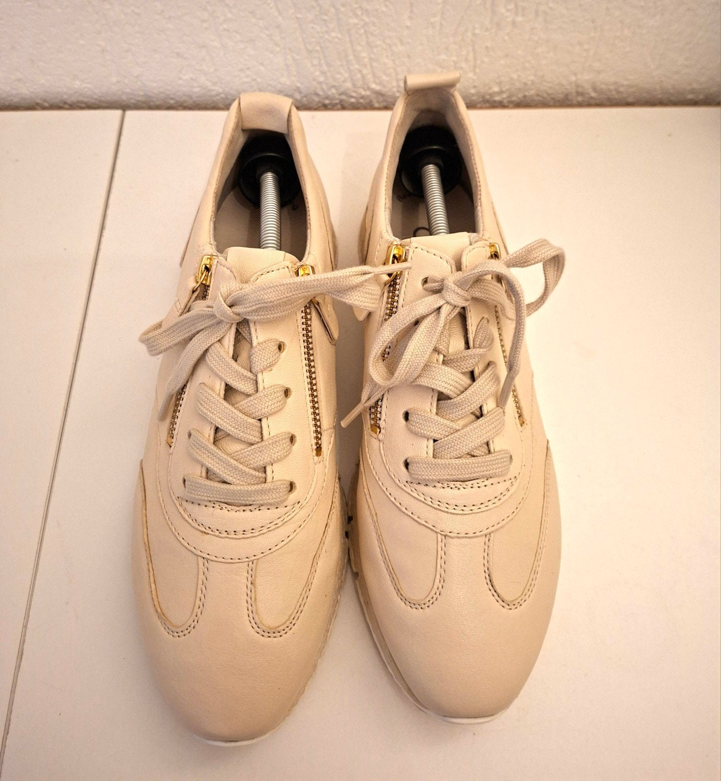 Gabor Sneakers ZGAN in Beige Maat 39/5, Beige, Gabor, Ophalen of Verzenden, Sneakers of Gympen