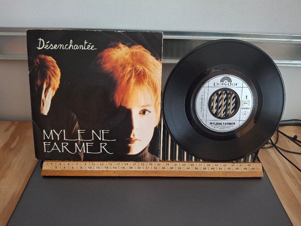 Mylene Farmer-Desenchantee(242) 2,50 euro vaste prijs, Ophalen of Verzenden, Zo goed als nieuw, 7 inch, Pop
