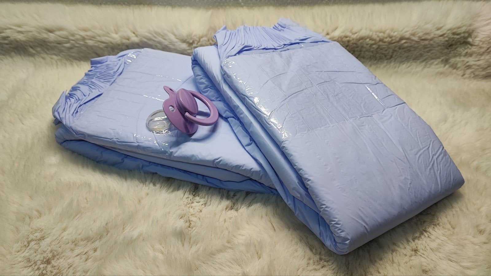 te koop 2 dikke abdl luiers met speen, Diversen, Verpleegmiddelen, Verzenden, Nieuw