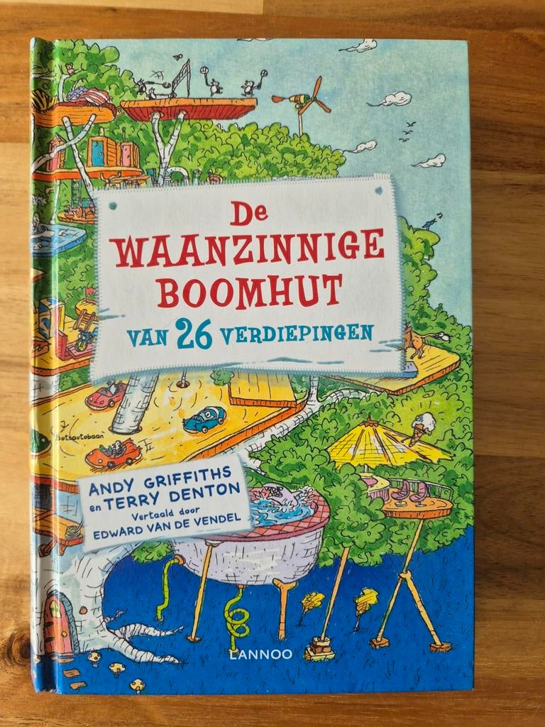 De Waanzinnige Boomhut van 26 Verdiepingen - Andy Griffiths, Ophalen of Verzenden, Gelezen, Andy Griffiths en Terry Denton, Fictie algemeen