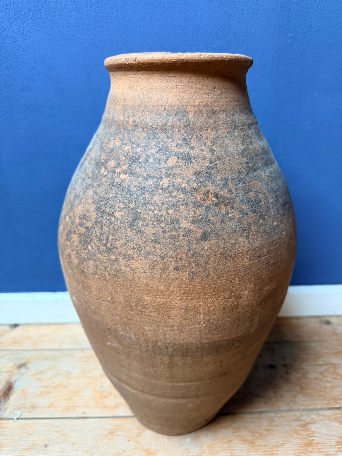 Terracotta kruik., Huis en Inrichting, Woonaccessoires | Vazen, Ophalen of Verzenden, Zo goed als nieuw, Bruin, 40 cm