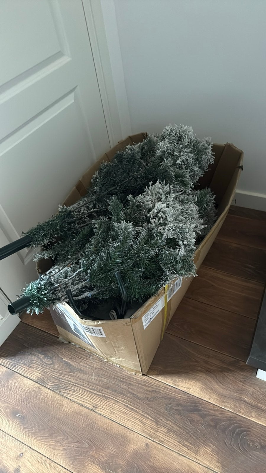 Kerstboom gratis, Diversen, Kerst, Ophalen of Verzenden, Zo goed als nieuw