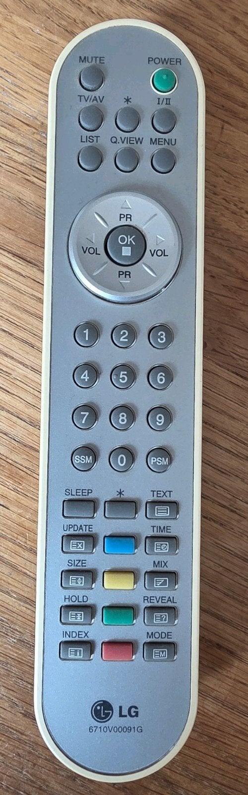 LG Afstandsbediening 6710V00091G - Goed werkend, Ophalen of Verzenden, Gebruikt, Origineel