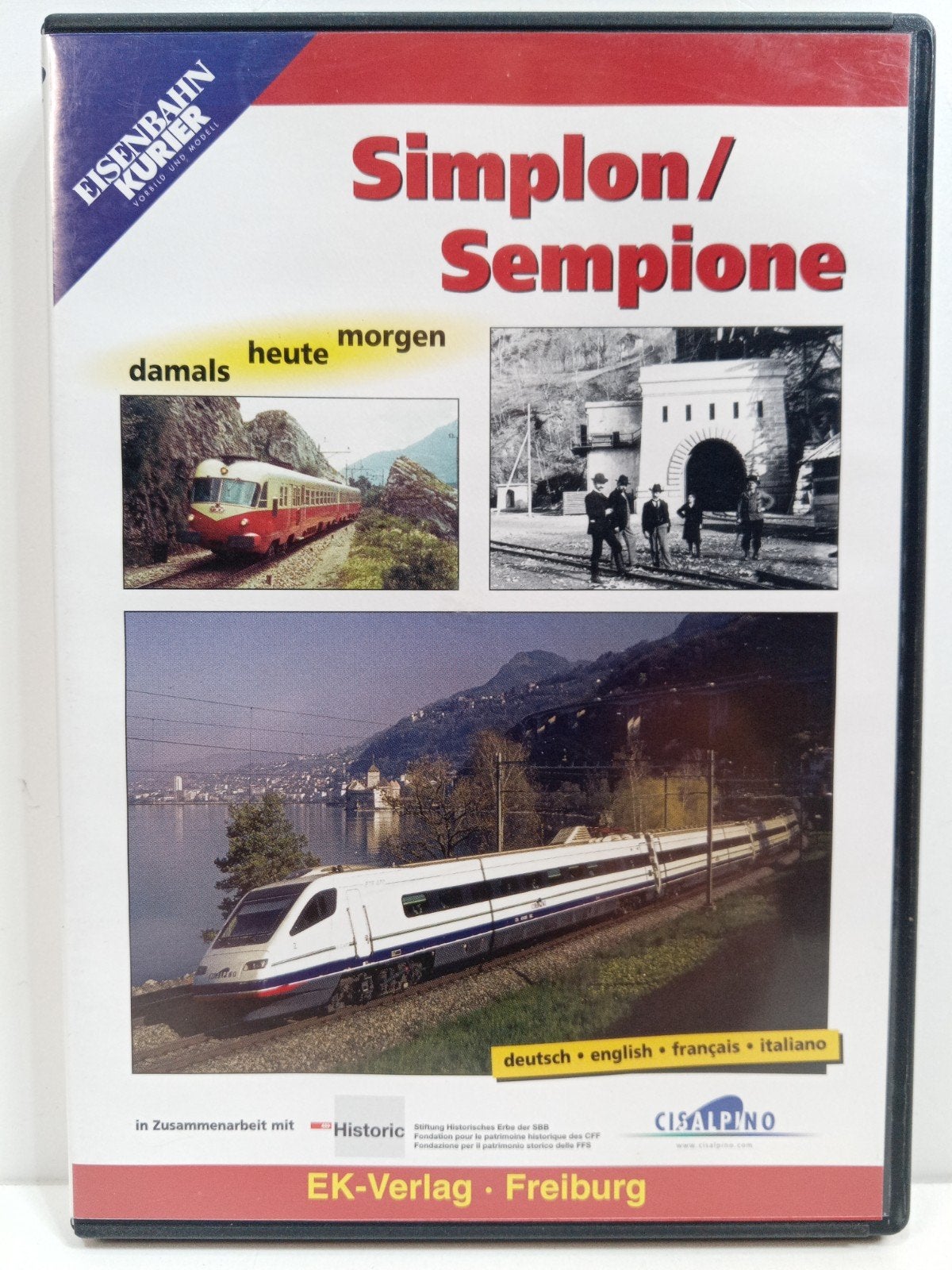 EK-Eisenbahn-Videothek Simplon / Sempione DVD, Engels, Alle leeftijden, Overige genres, Ophalen of Verzenden