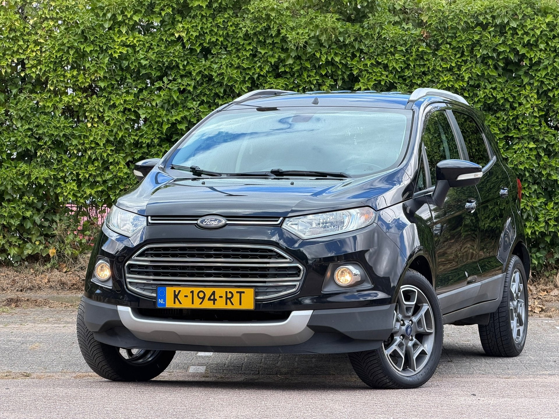 Ford EcoSport 1.0 EcoBoost Titanium - Panther Black - Nav/Wi, Auto's, Voorwielaandrijving, Automatische klimaatregeling, 125 pk