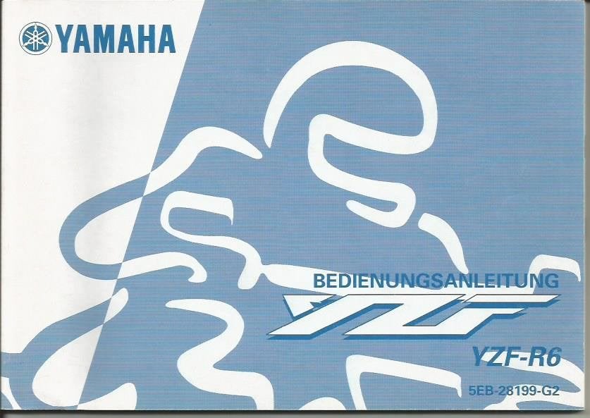 Yamaha YZF750 R6 handleiding (3103z), Motoren, Handleidingen en Instructieboekjes, Verzenden, Yamaha