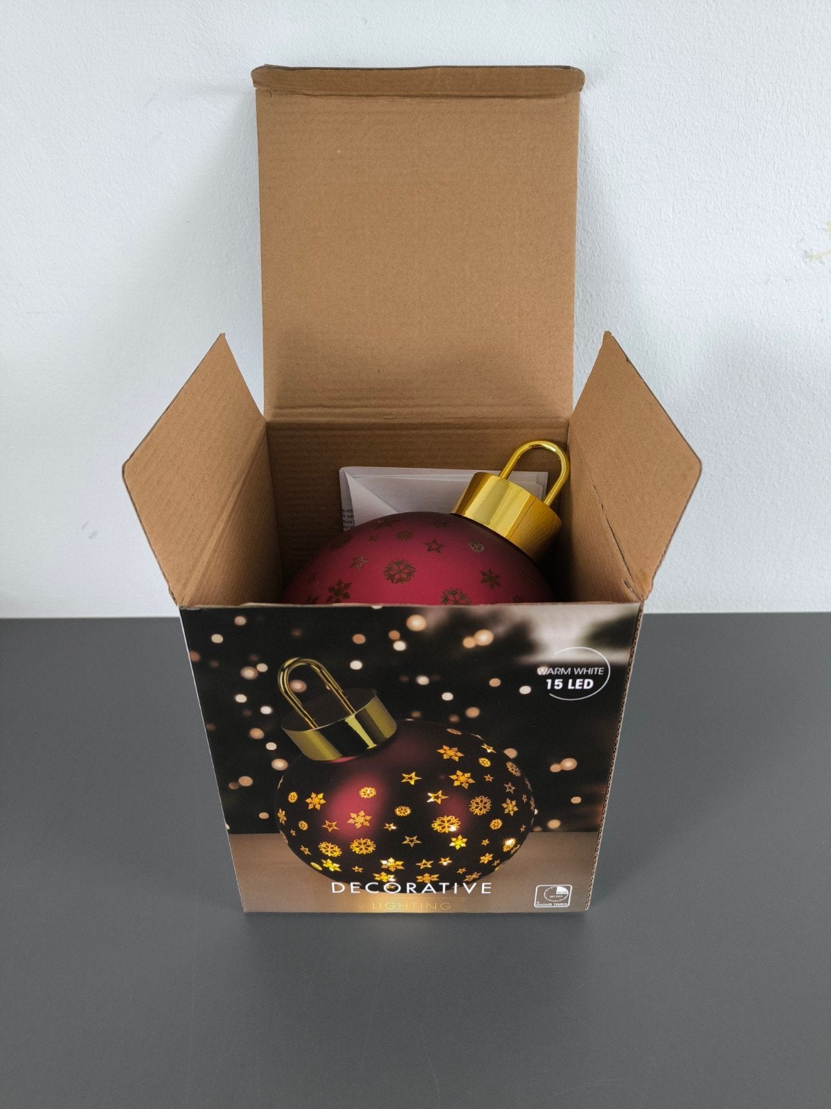 Grote kerstbal met licht nieuw, Diversen, Kerst, Ophalen, Nieuw