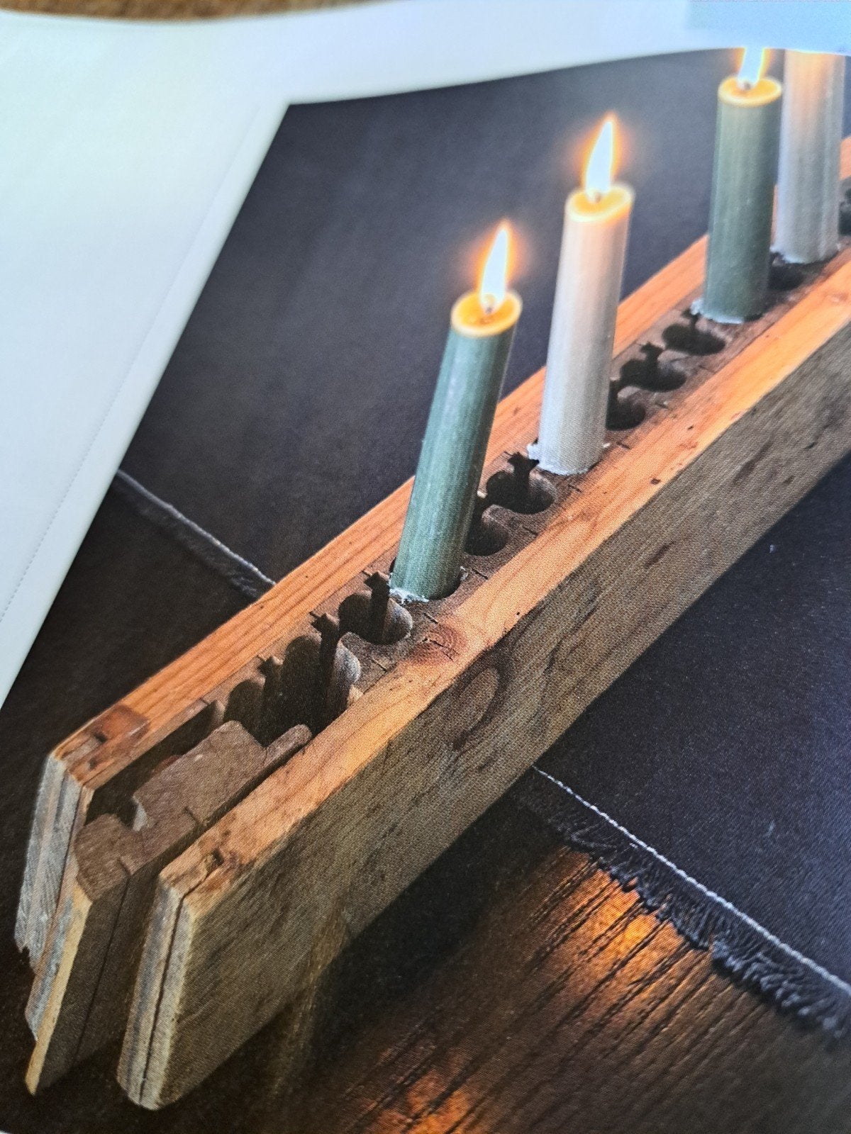 Antieke houten sigarenpers, Ophalen