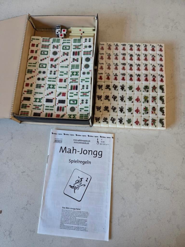 Mah-Jong, Ophalen of Verzenden, Gebruikt