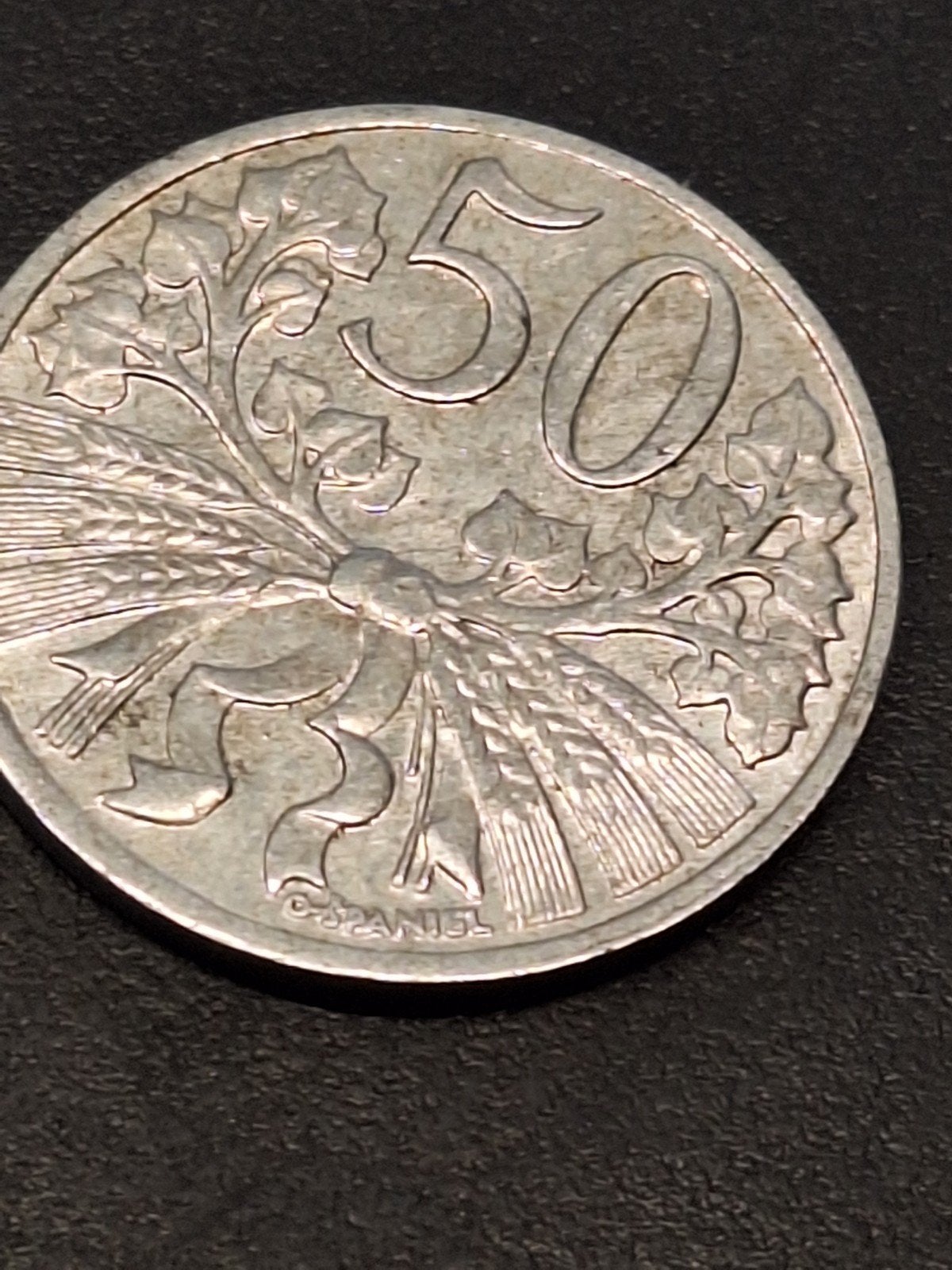 czechoslavakia 50 haleru 1952, Ophalen of Verzenden, Overige landen