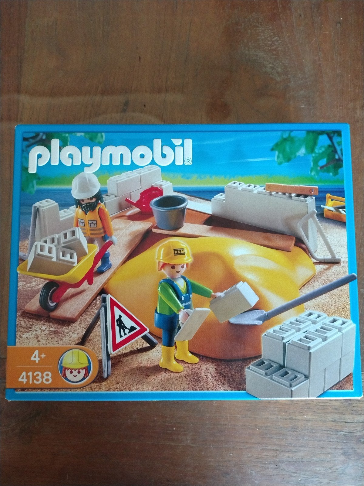 Playmobil 4138 Bouwplaats met Arbeiders, Ophalen of Verzenden, Nieuw, Jongen of Meisje