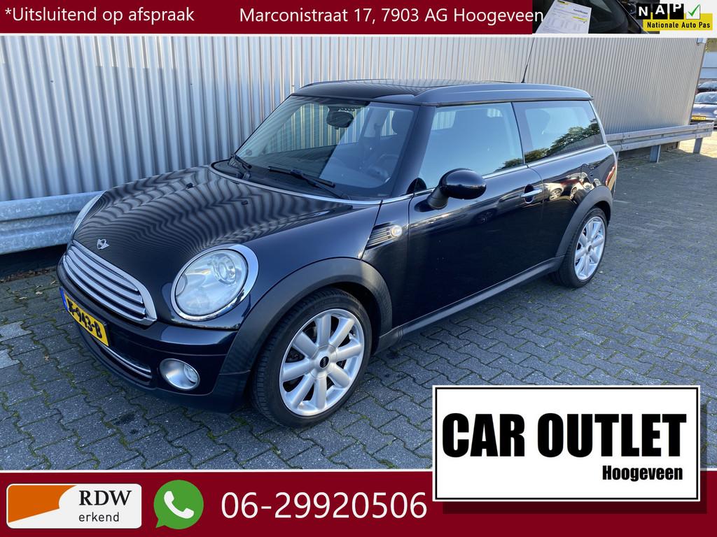 MINI Clubman 1.6 Cooper 116Dkm. Xenon, A/C, Stoelvw, CC, PDC, Auto's, Voorwielaandrijving, Stof, Gebruikt, 4 cilinders