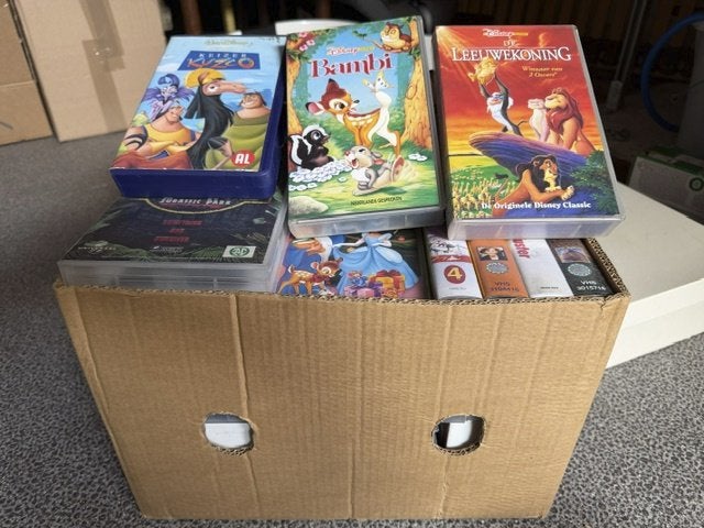 Gratis af te halen Videobanden, Cd's en Dvd's, VHS | Film, Ophalen, Gebruikt, Alle leeftijden, Overige genres