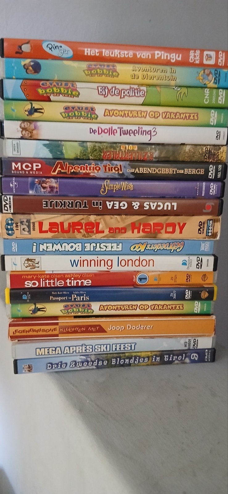 stapel kinder dvd.s, Cd's en Dvd's, Ophalen of Verzenden