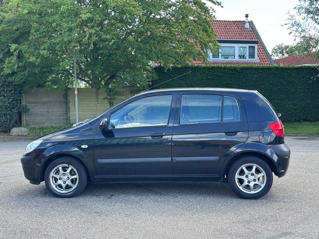 Hyundai Getz 1.4i Active Cool 5DR*Airco*NAP*LM velgen*2e eig, Voorwielaandrijving, 450 kg, 4 cilinders, Metallic lak