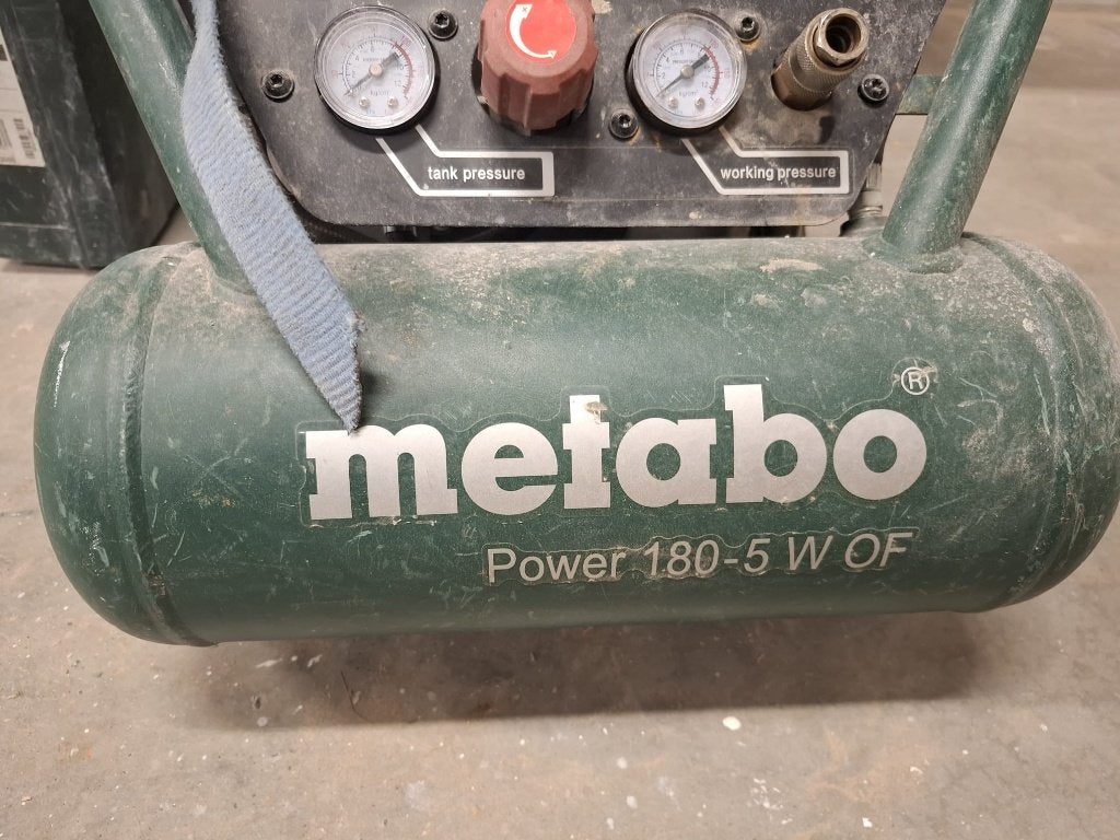 Compressor metabo, Ophalen, Gebruikt, 6 tot 10 bar, Minder dan 200 liter/min
