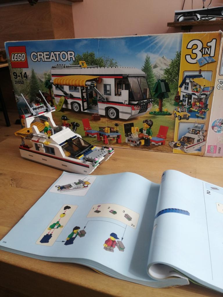Lego camper, Ophalen of Verzenden