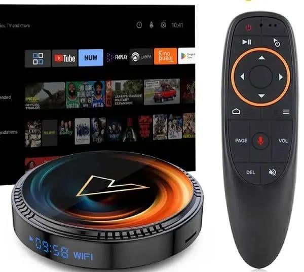 4GB Android TV Box met Afstandsbediening, Audio, Tv en Foto, Mediaspelers, Ophalen of Verzenden, Nieuw, HDMI, Zonder harde schijf