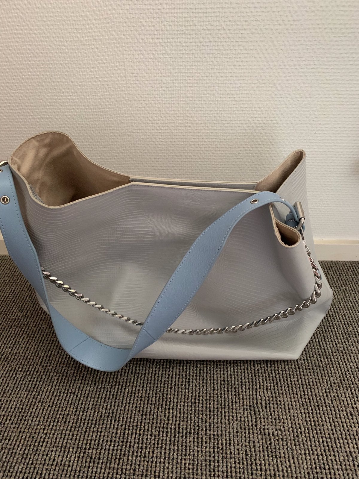 Nunoo tas., Ophalen, Zo goed als nieuw, Paars, Shopper