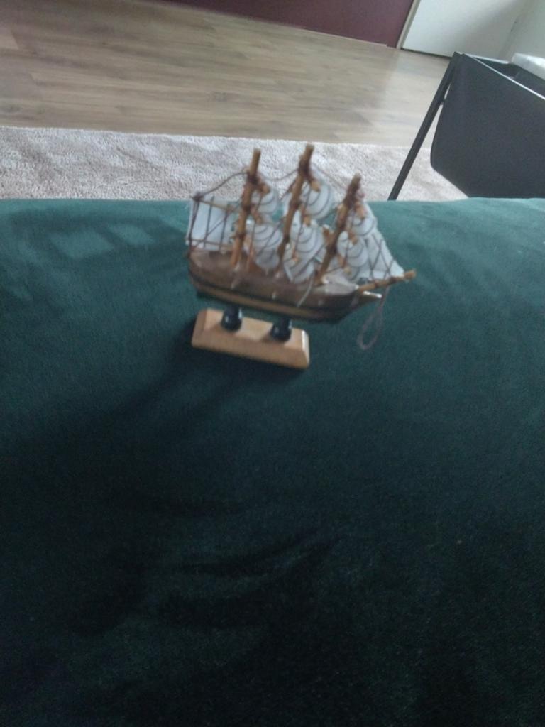 Decoratief scheepsmodel - Zeilschip, Ophalen of Verzenden, Gebruikt
