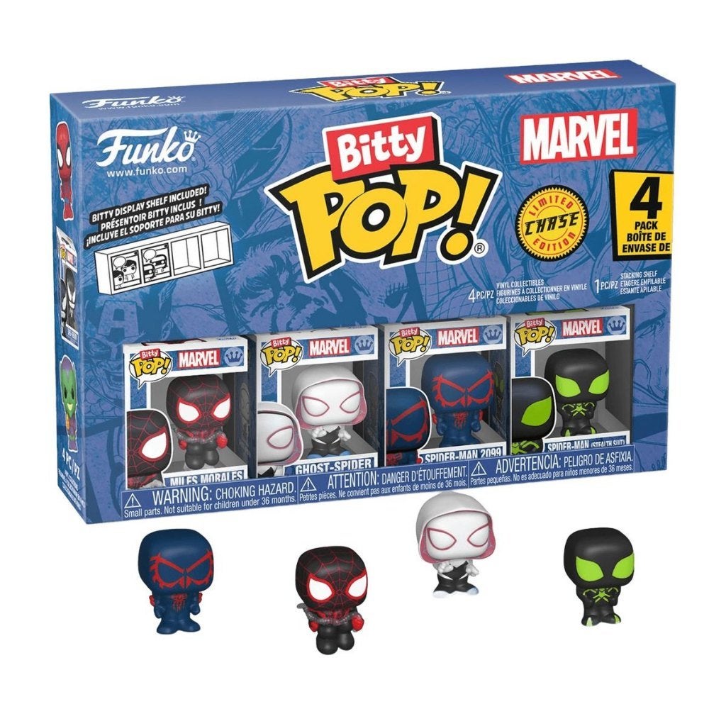Spider-Man Bitty POP! Vinyl Figure 4-Pack Series 2 2 cm, Heo GmbH, Nieuw, Ophalen of Verzenden, Info@heogmbh.de
