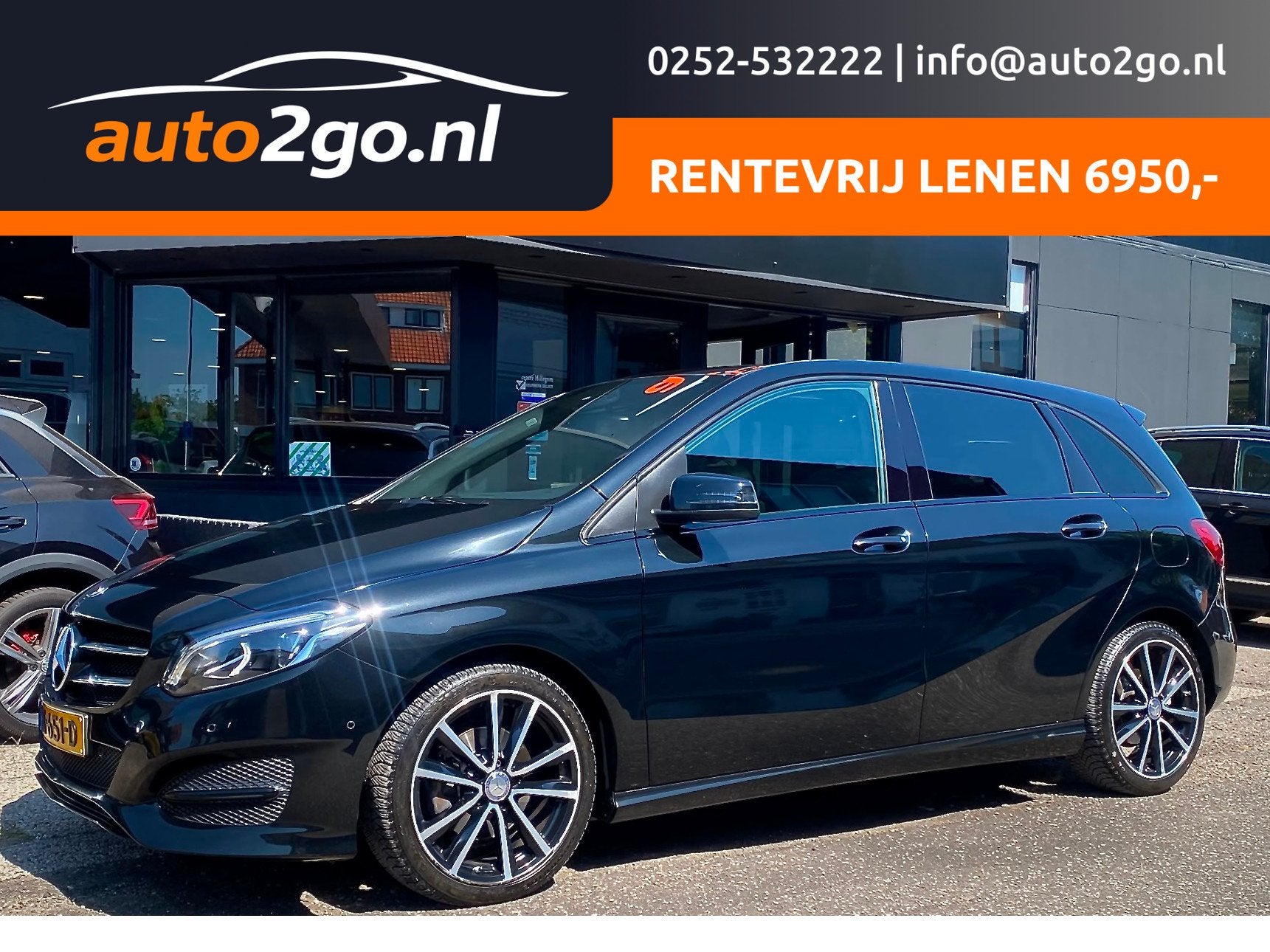 Mercedes-Benz B-Klasse 180 AMG EDITION 104DKM ACTIE! BETAAL, 1325 kg, Gebruikt, 4 cilinders, 1200 kg