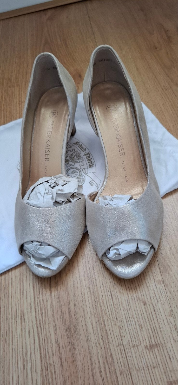 Peter Kaiser schoenen Nieuw maat 38, Peter Kaiser, Pumps, Beige, Nieuw
