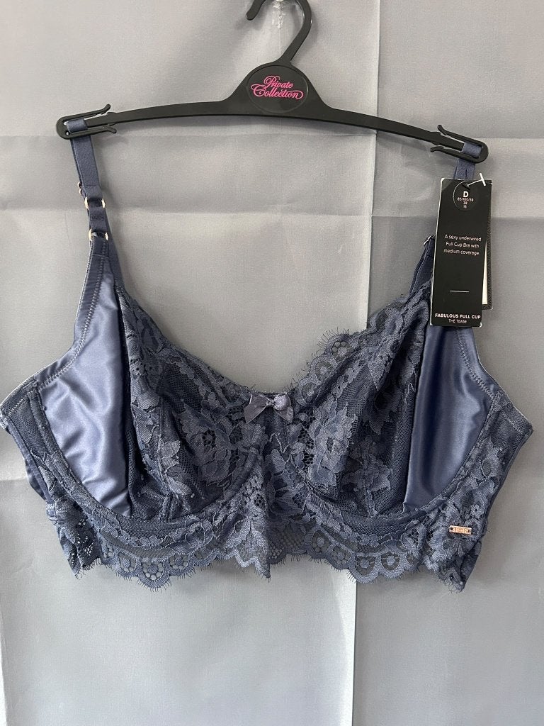 Hunkemöller Noir Collection Zara Bh - 85D, Hunkemöller, Ophalen of Verzenden, Blauw, BH