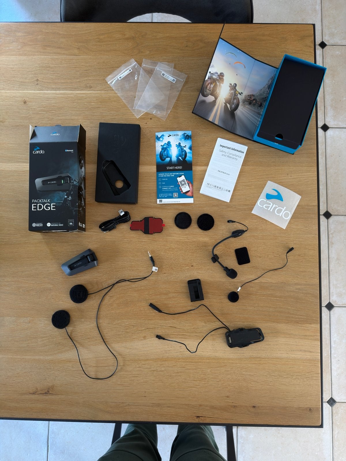 Cardo Packtalk Edge - Zo goed als nieuw, Ophalen of Verzenden, Zo goed als nieuw