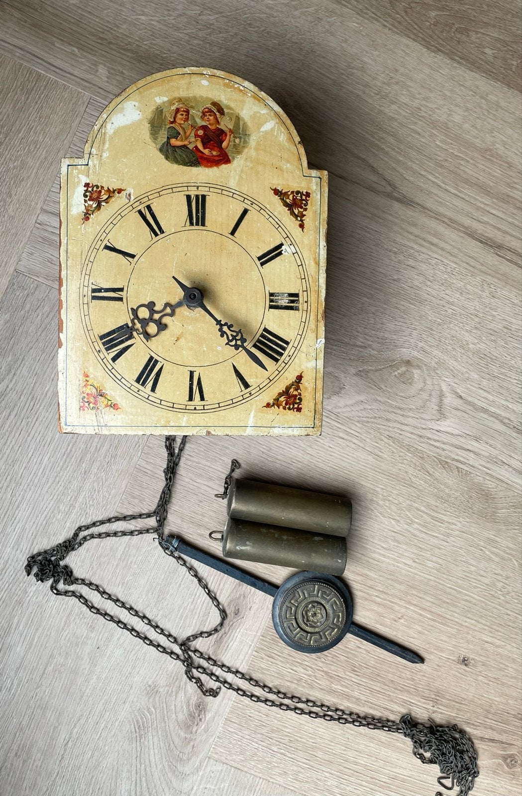 Antiek Appelklokje, Ophalen