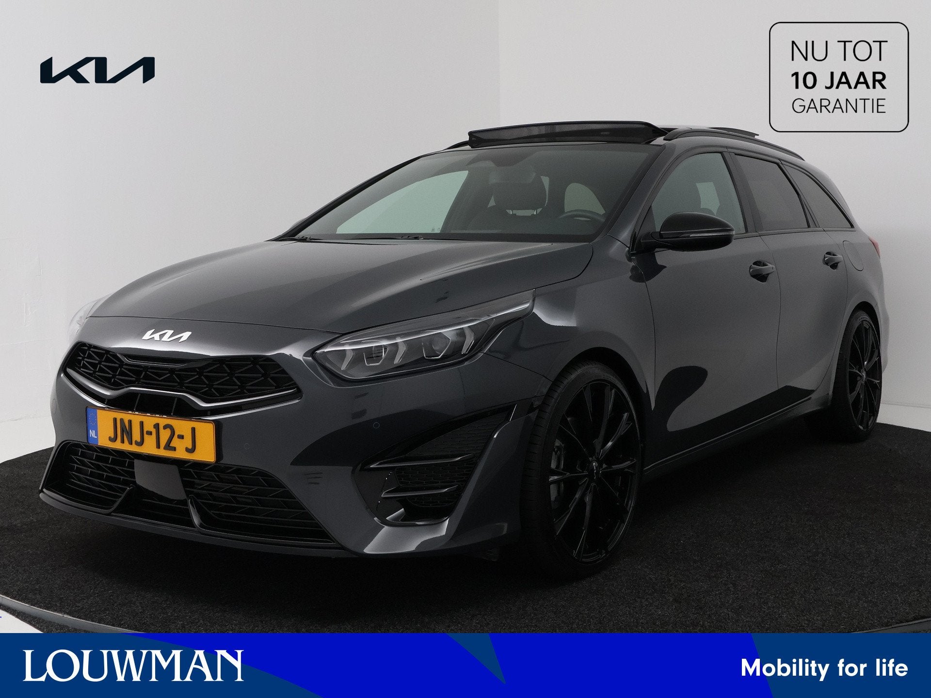 Kia Ceed Sportswagon 1.5 T-GDi GT-PlusLine | 19 INCH | BLACK, Auto's, 12 maanden, Gebruikt, 4 cilinders, 610 kg