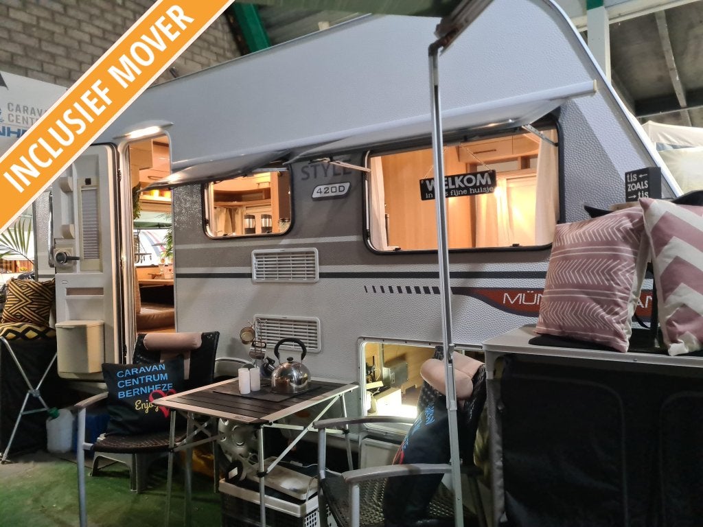 LMC STYLE COMFORT PLUS 420 BJ 2019 / MOVER / VOORTENT, Caravans en Kamperen, Treinzit, 4 tot 5 meter, LMC en Münsterland, Tot en met 4