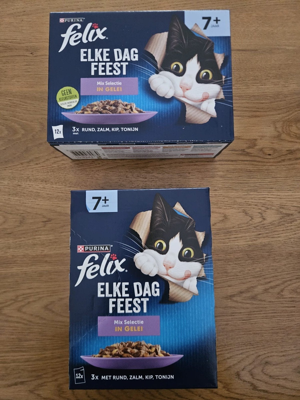 2 dozen 12 stuks Felix elke dag feest senior zakjes, Ophalen of Verzenden, Kat