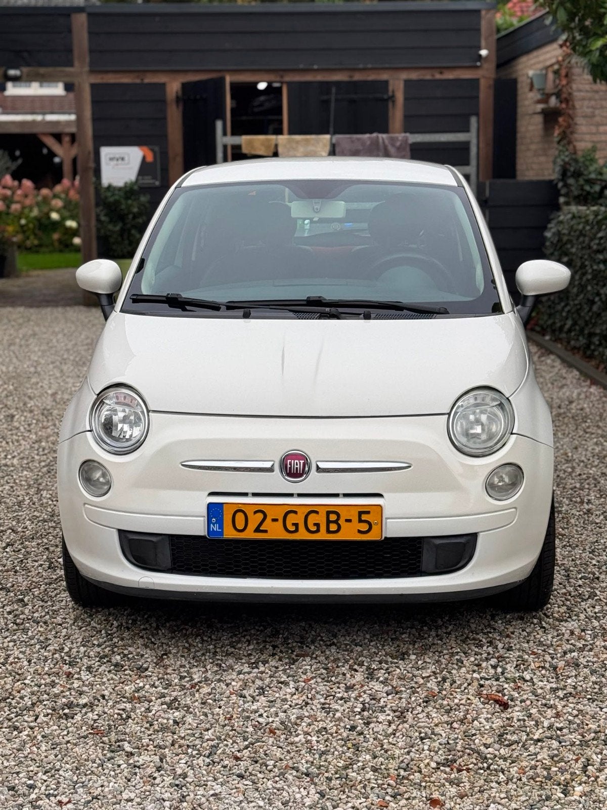 Fiat 500 1.2 C 2008 Wit, Auto's, Fiat, Particulier, Benzine, B, Hatchback, Handgeschakeld, Origineel Nederlands, Wit, Voorwielaandrijving