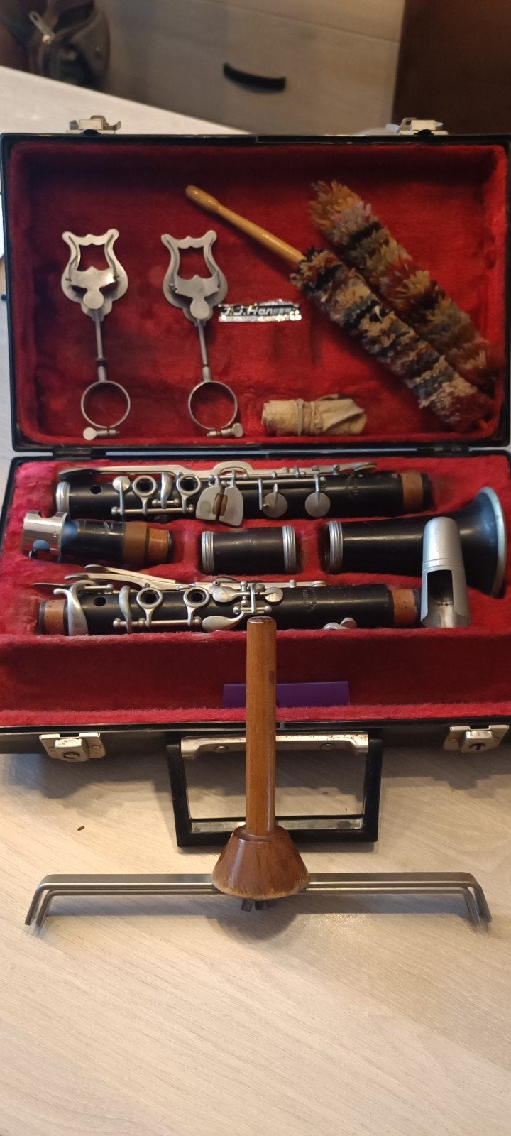 Klarinet Jammer Schmidt und sohne, Ophalen, Hout