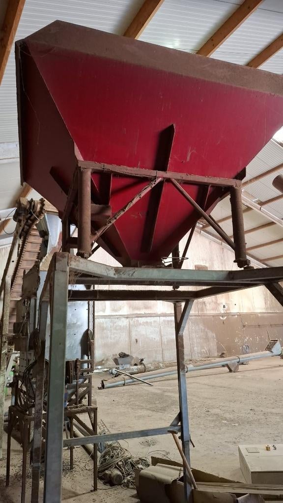 Big Bag Vulbunker met Digitale Weegcellen –, Zakelijke goederen, Agrarisch | Werktuigen, Ophalen, Veehouderij
