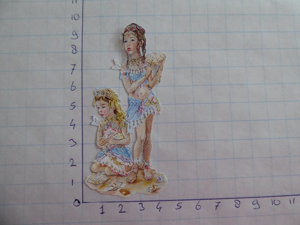 nr. 258 - uitgeknipt 3d plaatje, Hobby en Vrije tijd, Ophalen of Verzenden, Nieuw, Fantasie, Knipvel