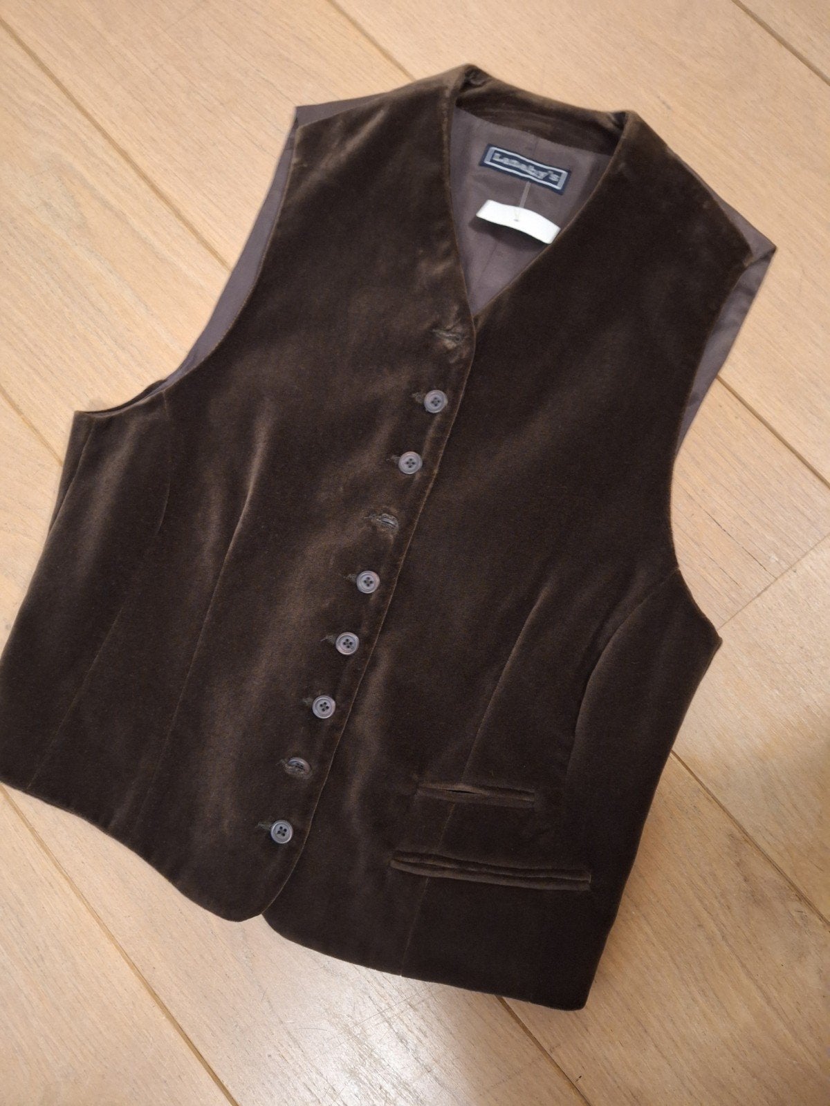 Mouwloos vest, Maat 38/40 (M), Bruin, Nieuw, Ophalen of Verzenden