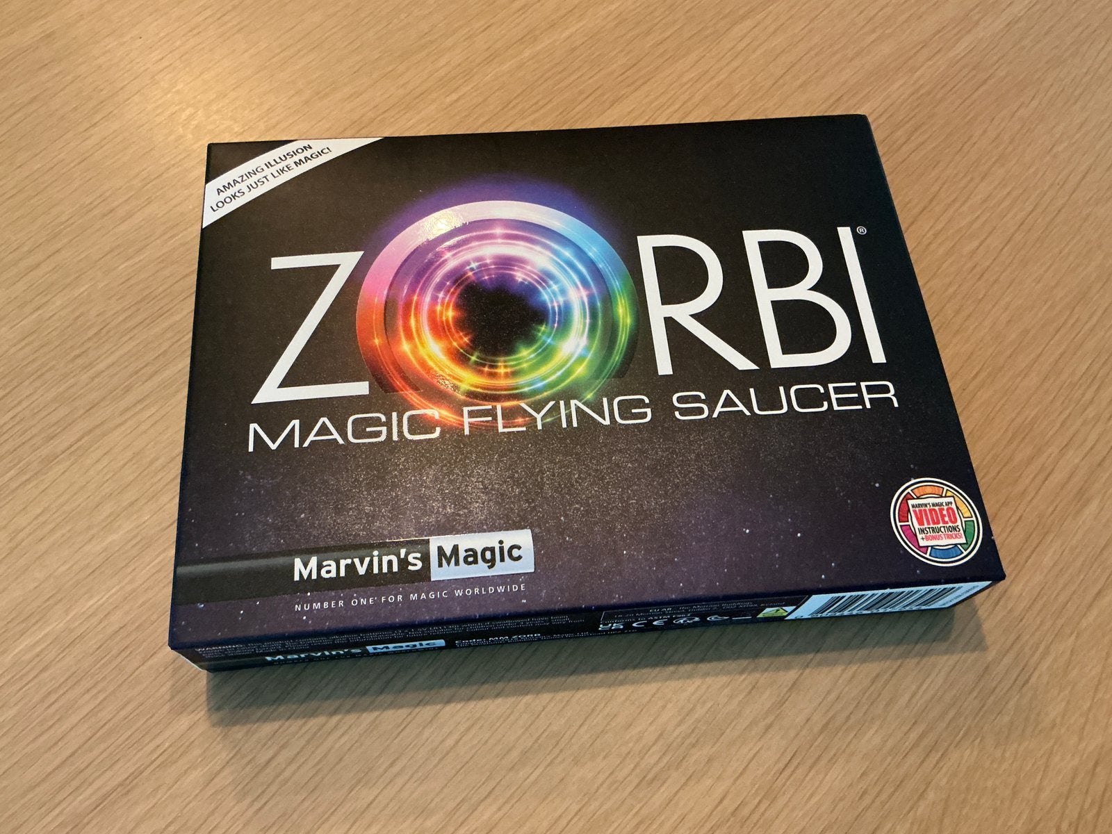 Zorbi Magic Flying Saucer goocheltruc, Ophalen of Verzenden, Nieuw