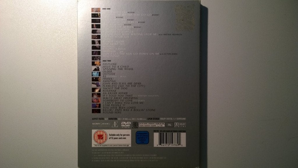 George Michael - Twenty Five (DVD), Alle leeftijden, Ophalen of Verzenden, Zo goed als nieuw