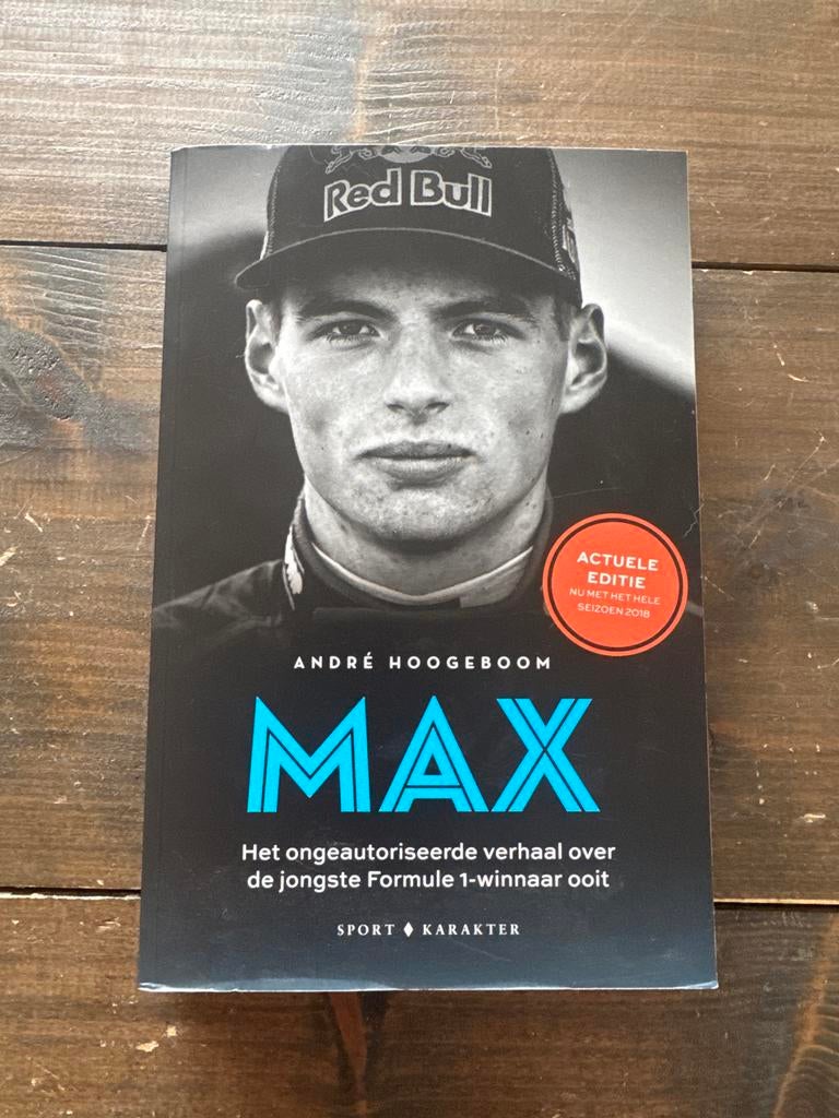 MAX: Het ongeautoriseerde verhaal over de jongste F1-winnaar, Ophalen of Verzenden, Zo goed als nieuw, Overige sporten